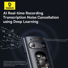 Bút Trình Chiếu Thông Minh Baseus Orange Dot AI Voice (AI-Powered Voice-to-Text, Dual-Laser, 4G & Bluetooth Connection, 100m Laser Distance)