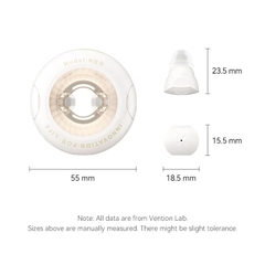 Tai Nghe Bluetooth Nhiều Màu Sắc TWS VENTION Tiny T17 (Bluetooth v5.3, 6H, IPX4, Hi-Fi Stereo)