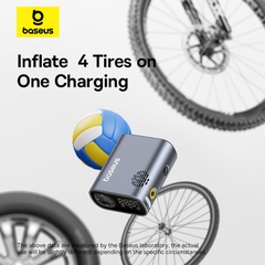 Bơm Lốp Xe Đạp Baseus PrimeTrip Series Portable Bike Pump (1750mAh)