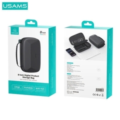 Túi Phụ Kiện USAMS Jane09 8inch – Chống Thấm Nước, Nhỏ Gọn, Bảo Vệ Phụ Kiện Công Nghệ Tối Ưu
