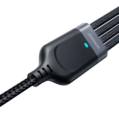 Cáp Sạc Đa Năng 4 in 1 Joyroom 1T4018A18 (3.5A, USB-A Sang 2xLightning / Type-C / Micro, Dài 1.2m)