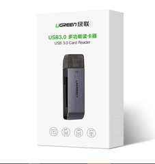 UGREEN USB-A 3.0 to TF/SD/CF/MS Multifunction Card Reader Multi-Read CM180