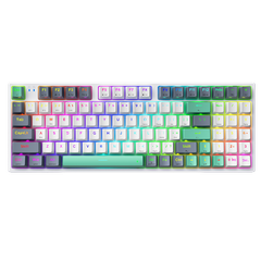 Bàn phím cơ Machenike K500 Pro-B94W Tri-mode RGB - Hàng chính hãng