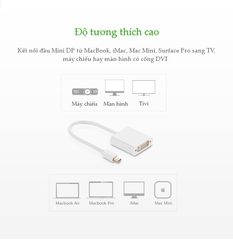 UGREEN Mini DP Male to DVI Female Converter Cable 10402