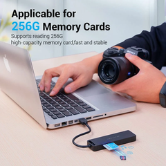 Hub Mở Rộng Kết Nối Đa Năng VENTION CHVBB (USB3.0 to USB3.0*3/TF/SD/Micro-B)
