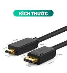 Cáp chuyển đổi Displayport to HDMI Ugreen 10202 DP101