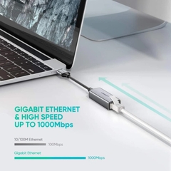 UGREEN USB to RJ45 Ethernet Adapter Aluminum Case CM209 50922