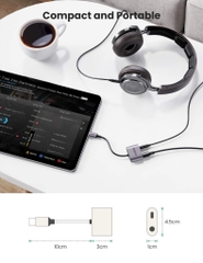 UGREEN USB-C to 3.5mm Audio Adapter with PD CM231 60164