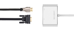 UGREEN Mini DP to HDMI + VGA Converter MD115 20421