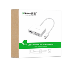 UGREEN USB Type C to HDMI + VGA Converter MM123 30843