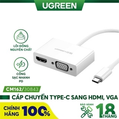 UGREEN USB Type C to HDMI + VGA Converter MM123 30843