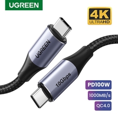 UGREEN USB 3.1 Type C Male to Type C Male Cable Nickel Plating Aluminum Shell 1.5m  US161