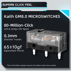 CHUỘT GAMING MACHENIKE M7 PRO DUAL MODE (CẢM BIẾN 3395, CÓ DÂY/ WIRELESS 2.4G)