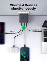 UGREEN 100W 4-Port USB Desktop Fast Charger EU CD226 70870