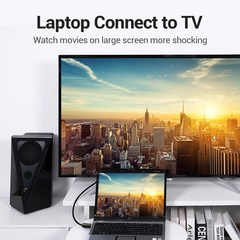 Cáp Chuyển DP to VGA 1080p VENTION HBL (1080p@60Hz)