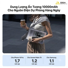 Pin sạc dự phòng Baseus EnerFill FM11 Ultra-Mini Magnetic Power Bank 10000mAh 22.5W (CCC / 3C Certification, Includes Simple Cable Type-C to Type-C 20V/3A 30cm)