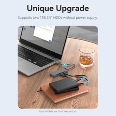 Hub Mở Rộng Kết Nối Đa Năng VENTION CHL (USB3.0 to USB3.0*4, with Power Supply) 1M