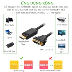 UGREEN DisplayPort Male to DVI Female Converter 20245