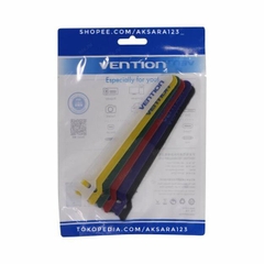 Bộ dây quấn cố định dây Vention nhiều màu/ Bộ 6c (150x20)