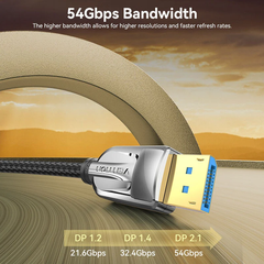 Cáp DisplayPort 2.1 16K VENTION HGA 2M