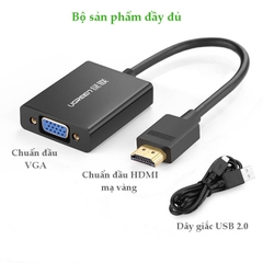 UGREEN HDMI to VGA Converter with Audio