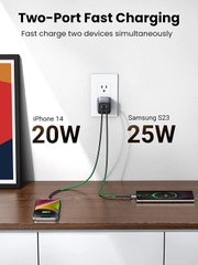 UGREEN Nexode 45W Dual USB-C PD GaN Fast Charger