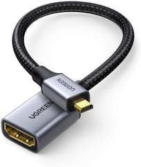 Đầu chuyển hình ảnh UGREEN Micro HDMI Male to HDMI Female Adapter Cable