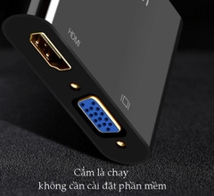 UGREEN HDMI to VGA + HDMI Converter CM101 40744