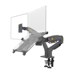 Combo giá đỡ màn hình đôi F160 và giá đỡ Laptop FP2