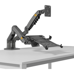 Combo giá đỡ màn hình đôi F160 và giá đỡ Laptop FP2