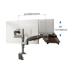 Giá treo màn hình và laptop North Bayou H180-FP2