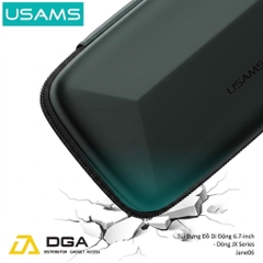 Túi Phụ Kiện USAMS Jane09 8inch – Chống Thấm Nước, Nhỏ Gọn, Bảo Vệ Phụ Kiện Công Nghệ Tối Ưu