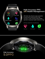 Đồng hồ thông minh Joyroom Venture Series FV1 Smart Watch (Answer/Make Call)-Sunset Grey
