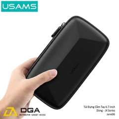 Túi Phụ Kiện USAMS Jane09 8inch – Chống Thấm Nước, Nhỏ Gọn, Bảo Vệ Phụ Kiện Công Nghệ Tối Ưu