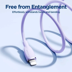 Cáp sạc Joyroom SA29 Colorful Series 30W Liquid Silicone Fast Charging Cable (Type-C to Lightning)