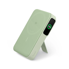 Pin Dự Phòng Từ Tính Kiêm Sạc Không Dây Qi2 1C ANKER Maggo A1654 10000mAh 27W (With Stand, Sạc Không Dây Chuẩn Qi2 15W, Smart Digital Display, Wireless PowerIQ)