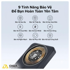 Pin sạc dự phòng Baseus EnerFill FM11 Ultra-Mini Magnetic Power Bank 10000mAh 22.5W (CCC / 3C Certification, Includes Simple Cable Type-C to Type-C 20V/3A 30cm)