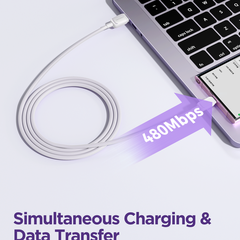 Cáp sạc Joyroom S-AC027A14 Multi-Color Series 3A USB-A to Type-C Fast Charging Data Cable 1.2m