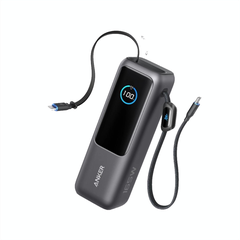 Pin Dự Phòng ANKER Zolo A1695 25000mAh 165W (With 2*Built-in Retractable Type-C Cable, Smart Digital Display, ActiveShield™ 2.0)