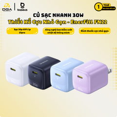 Củ Sạc Nhanh Baseus EnerFill FN22 30W (1*Type-C port, iPhone / iPad / Samsung)