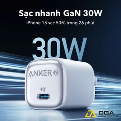Củ sạc Anker Zolo 1C 20W/30W - A2699 - A2698