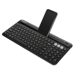 Bàn Phím Bluetooth Targus AKB867: Khe Đỡ Tablet Phone, 3 Thiết Bị