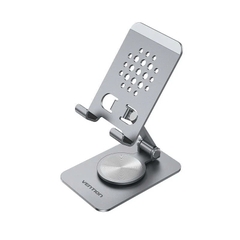 Đế giữ điện thoại, tablet máy tính bảng bằng kim loại xoay 360 độ Vention Aluminium Alloy
