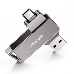 USB Lưu Trữ Di Động Tốc Độ Cao USB+TypeC USAMS ZB199 32GB (USB3.0 / 5Gbps)