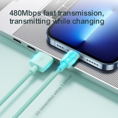 Cáp sạc Joyroom 20W sạc nhanh Silicone Lightning fast charging cable