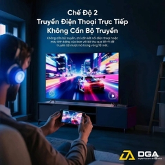 Bộ chuyển đổi Vention Enterprise-Grade Wireless HDMI to HDMI + VGA + 3.5mm TRS + USB-C Transmitter and Receiver Aluminum Alloy Type (ADTH0) - Xám