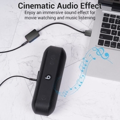 Bộ chuyển đổi USB to 2*3.5mm Vention CDYB0 (Male to Female)