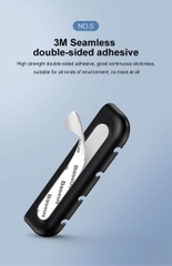 Bộ cố định dây cáp kiêm hỗ trợ dán màn hình Baseus Cable Fixing Magic Tool LV378 cho iPhone X/ XS/ XR/ XS Max
