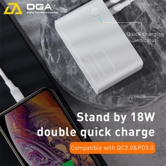 Bộ sạc nhanh tích hợp pin dự phòng 10000mAh Baseus Power Station 2 in 1
