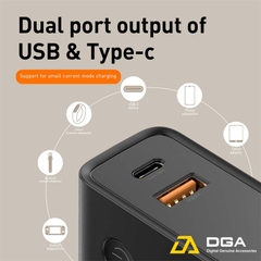 Bộ sạc nhanh tích hợp pin dự phòng 10000mAh Baseus Power Station 2 in 1